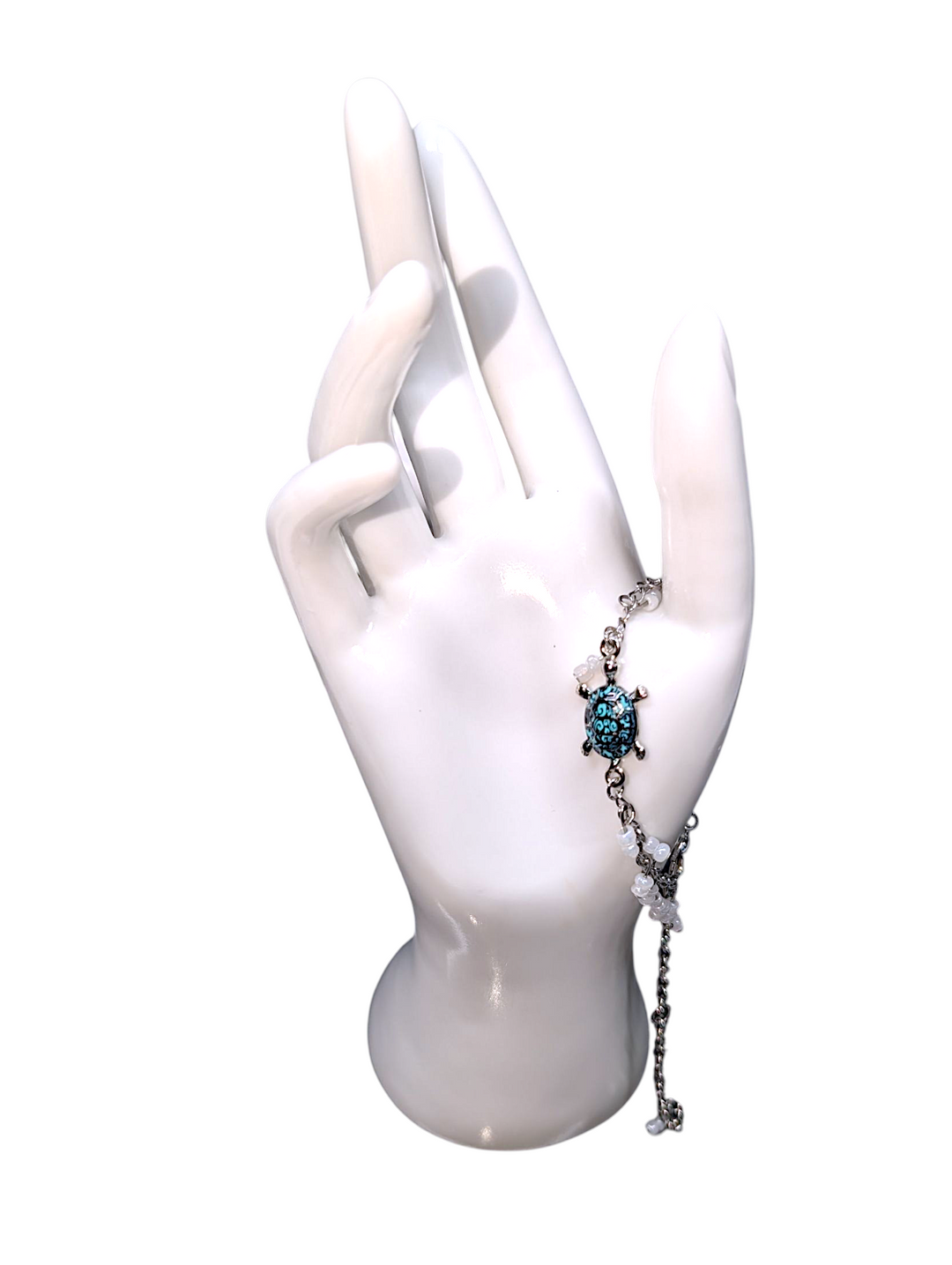 Emerald Green Sea Turtle Anklet Bracelet
