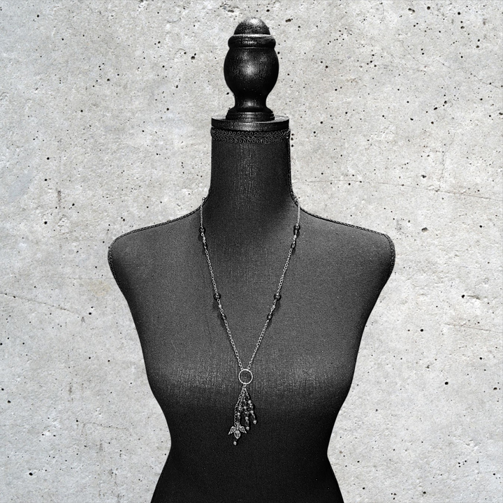 Hematite Angel Necklace