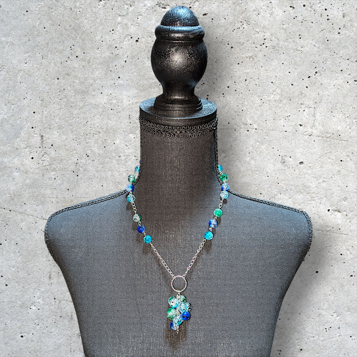 Fancy Peacock Necklace