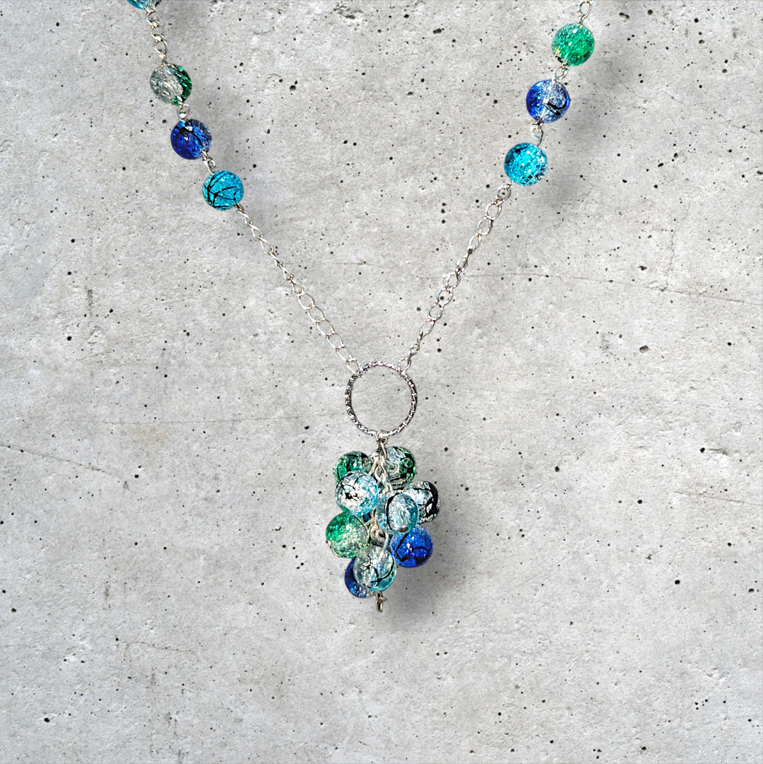 Fancy Peacock Necklace
