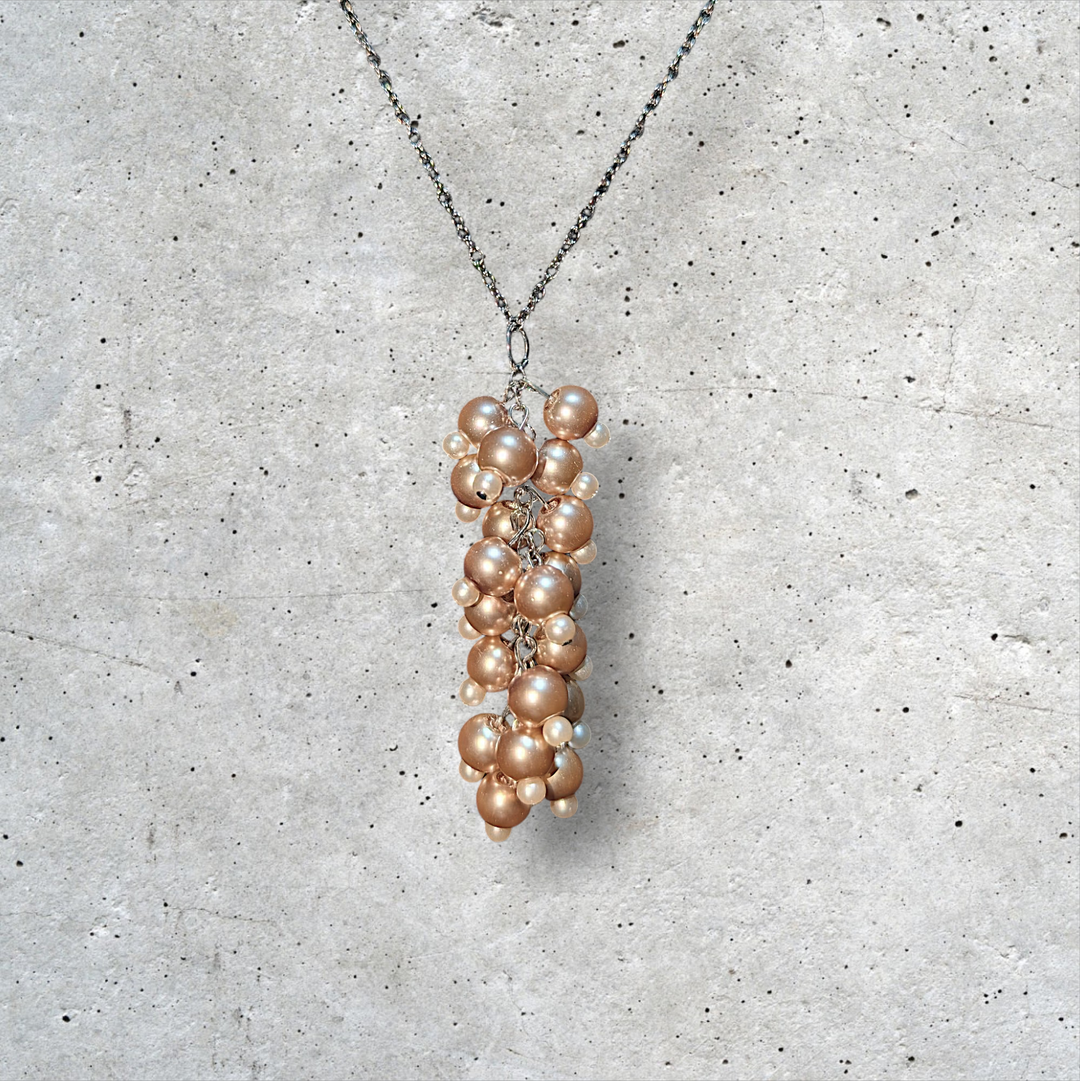 Copper Grape Vine Necklace