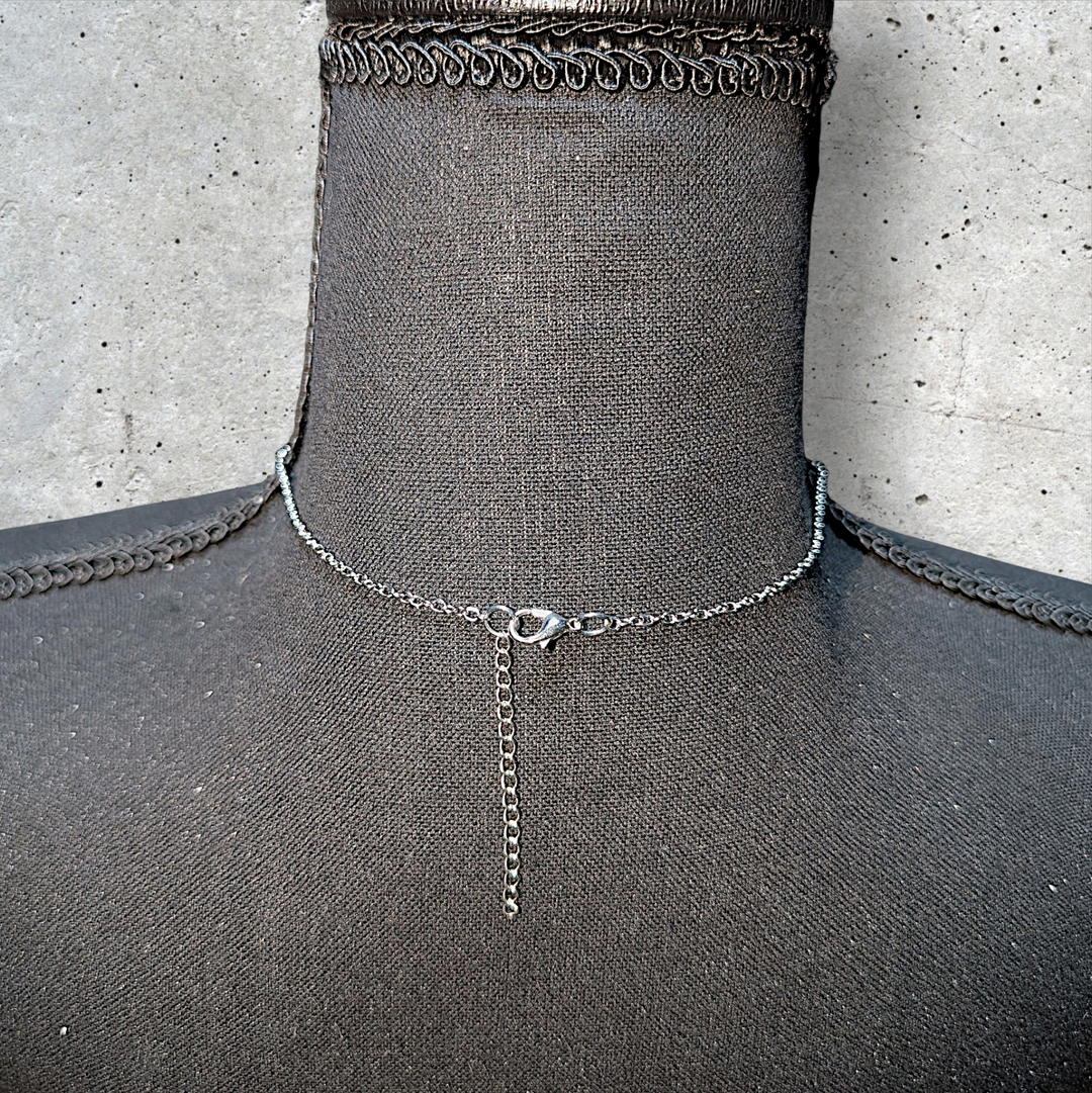 Blue Moon Drop Necklace