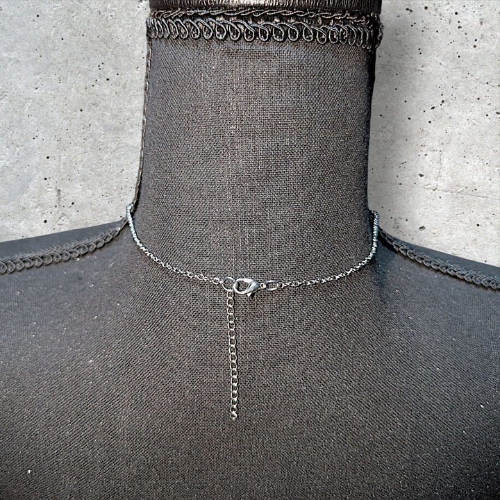 Blue Moon Drop Necklace