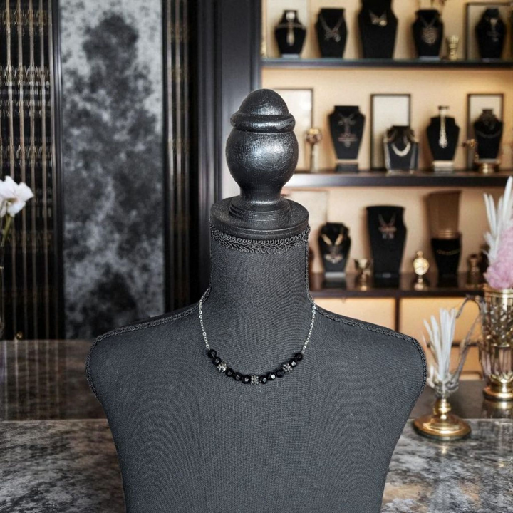 Sweet Haven Black Necklace