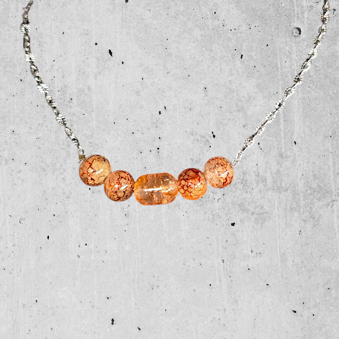 Red-Orange Necklace