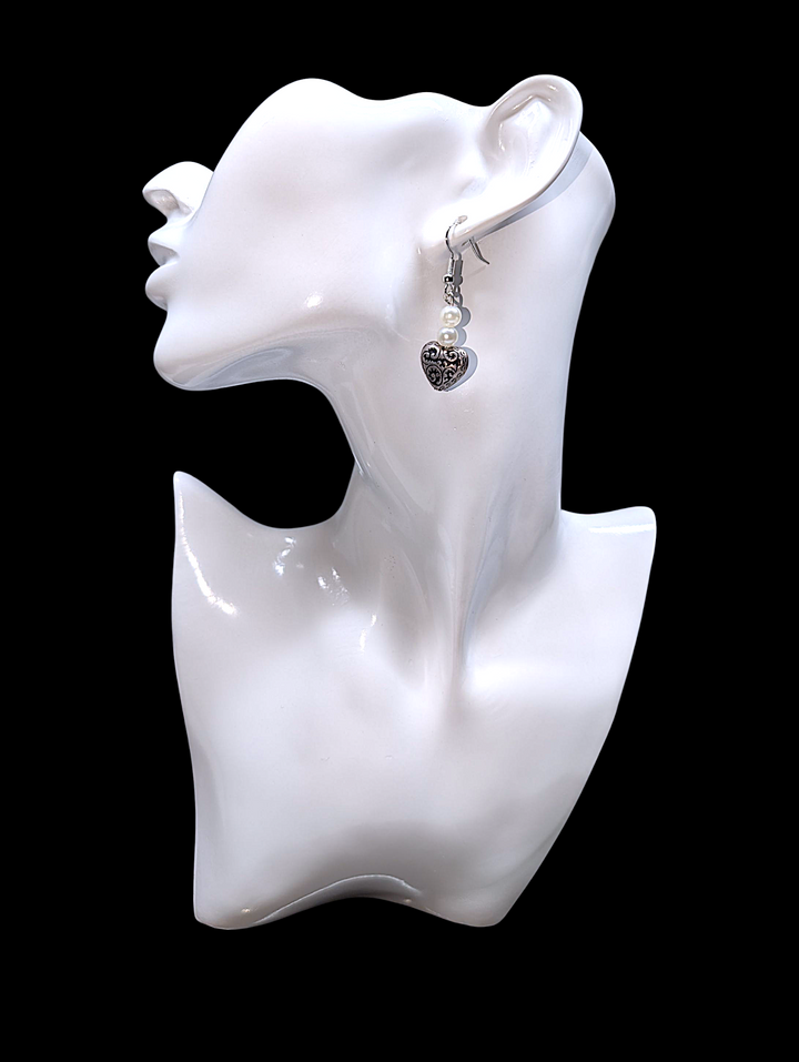 Fancy Evening Heart #2 Earrings