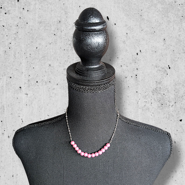 Soft Rose Necklace