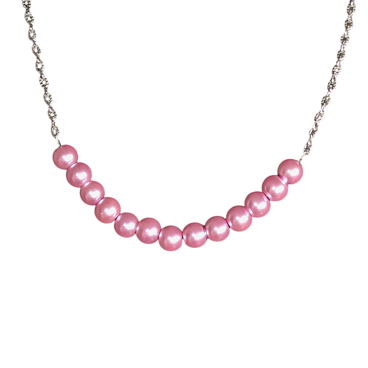 Soft Rose Necklace