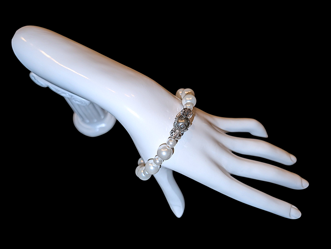 White Night Sky Bracelet