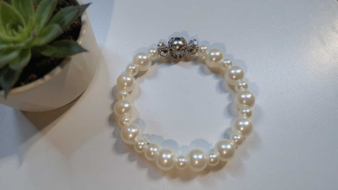 White Night Sky Bracelet
