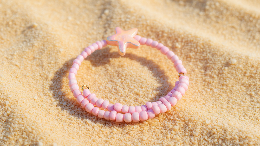 Soft Pink Shores Bracelet