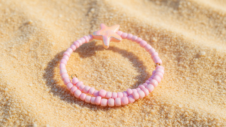 Soft Pink Shores Bracelet