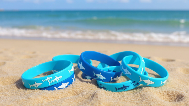 Shark Life Silicone (6 pack) Bracelets