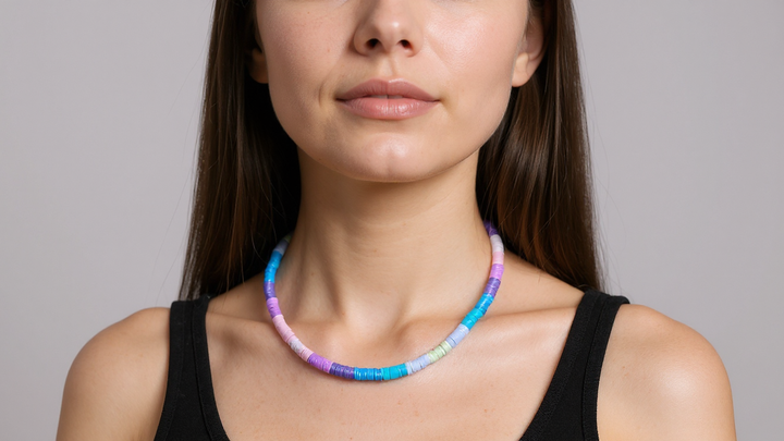 Vivid Wave Necklace