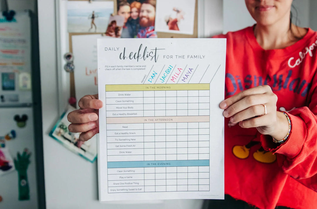 🗓️ Family Activity Tracker Ideas: A Simple Way to Stay Active Together