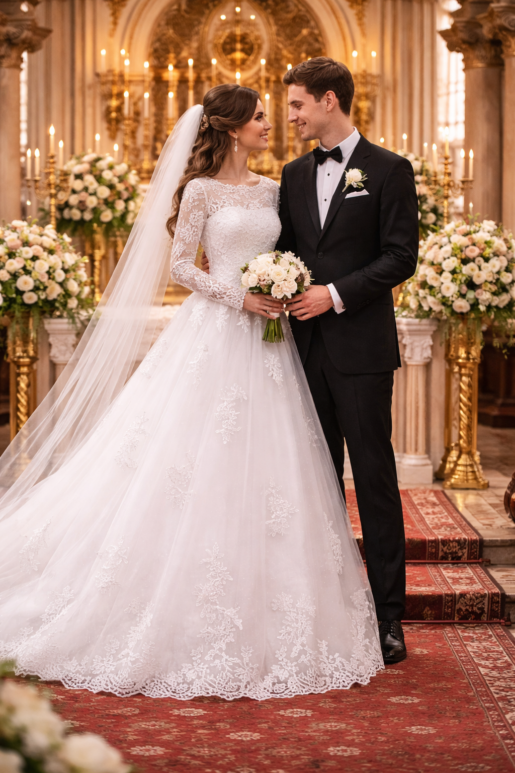 Vestido de Noiva: A Timeless Lace Wedding Dress for the Modern Bride