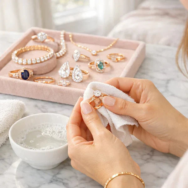✨ The Complete Jewelry Care Guide: How to Preserve Beauty, Sparkle, and Sentimental Value