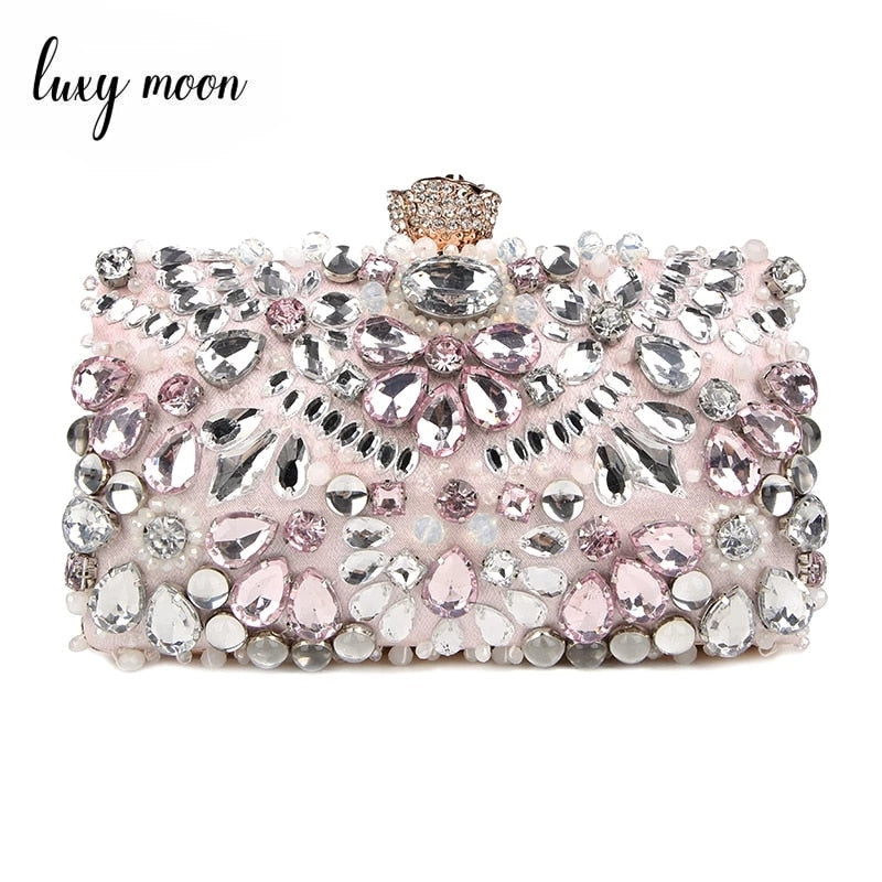 Elegant bridal clutch purse for wedding ceremony