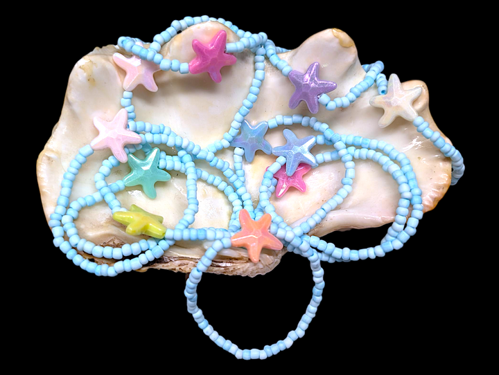 Powder Blue Starfish (Random 3) Bracelet