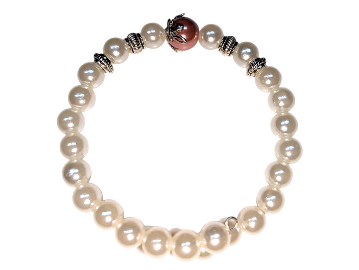 Falu Red Flower Bracelet