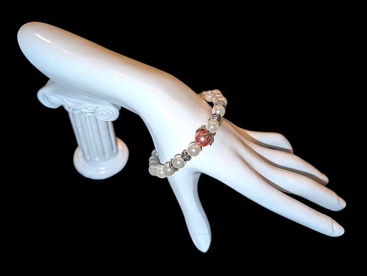 Falu Red Flower Bracelet