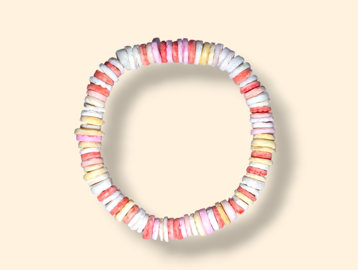 Natural Pink Shell Bracelet