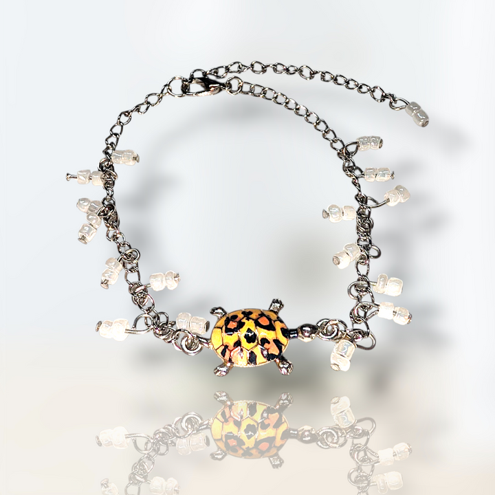 Leopard Sea Turtle Anklet Bracelet