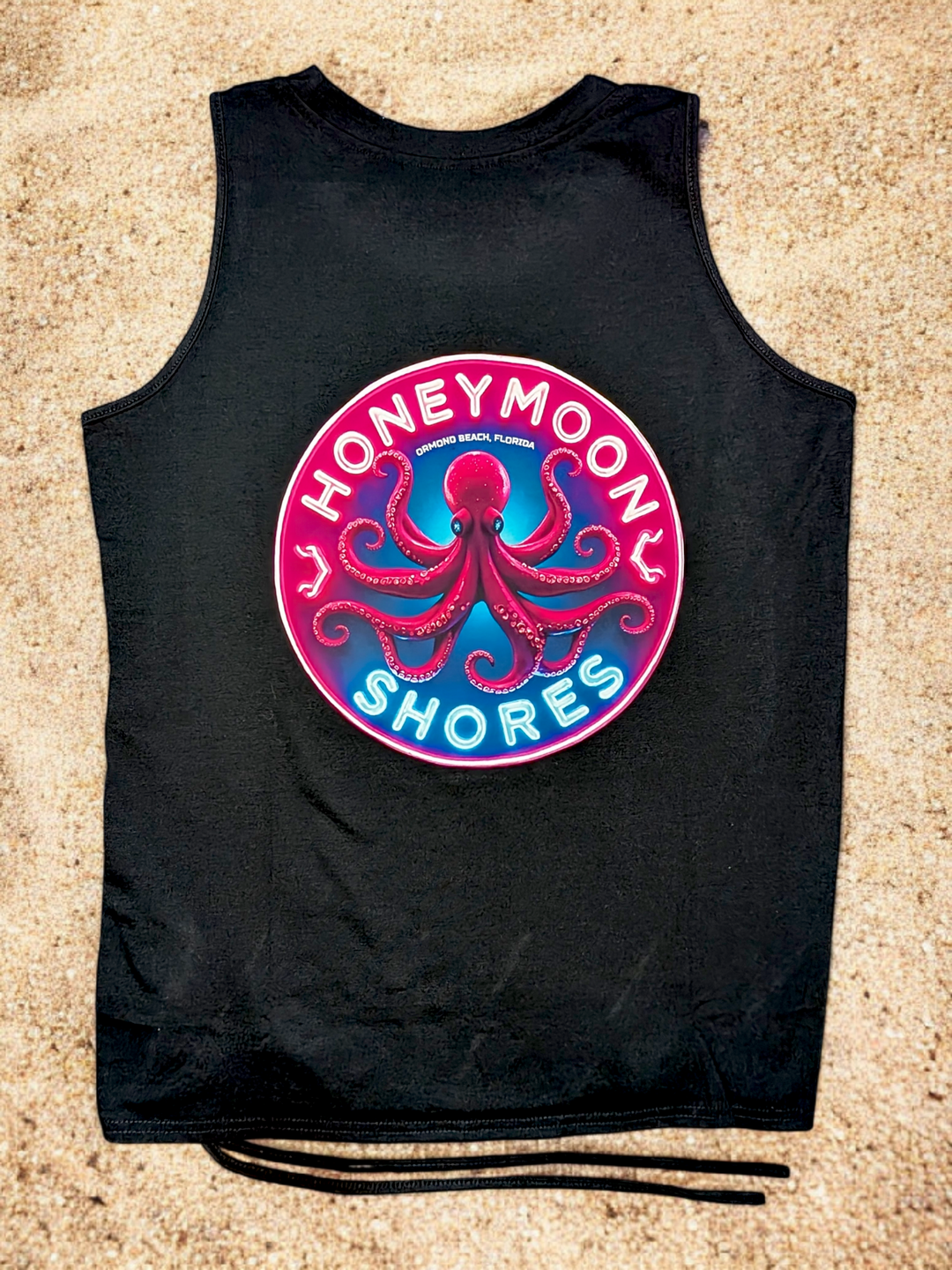 Womens Tank Top Summer - Crew Neck Sleeveless Loose Shirts Casual Wear Trendy Fashion Octopus Outfit Clothes