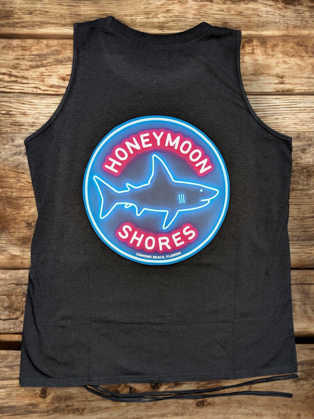 Womens Tank Top Summer - Crew Neck Sleeveless Loose Shirts Casual Wear Trendy Fashion Shark Outfit Clothes