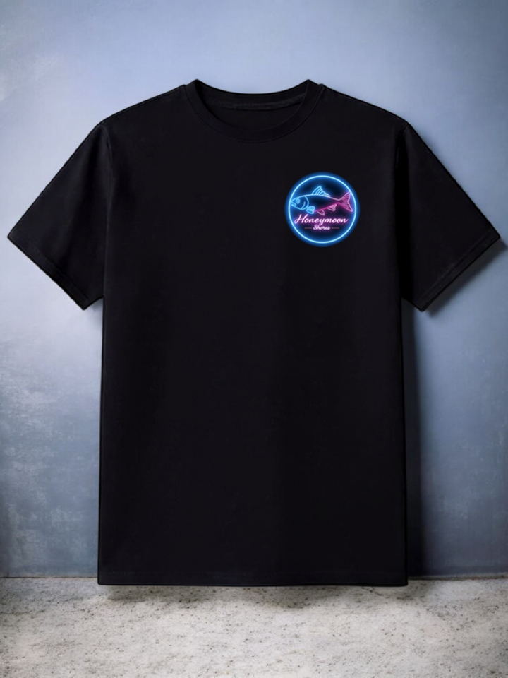 Honeymoon Shores Retro Fish #2 T-Shirt - Ormond Beach Florida