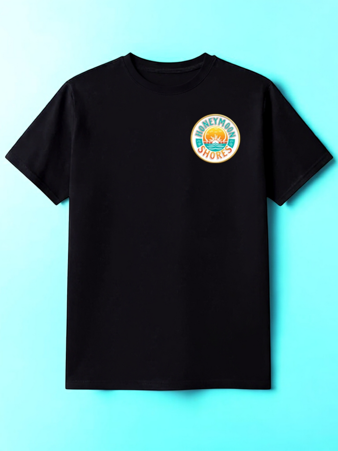 Honeymoon Shores Sunrise T-Shirt - Ormond Beach Florida