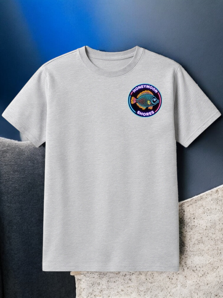 Honeymoon Shores Retro Fish #1 T-Shirt - Ormond Beach Florida