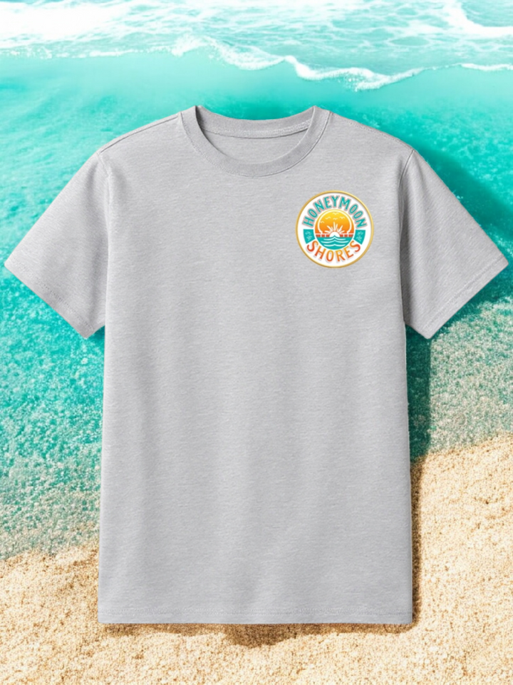 Honeymoon Shores Sunrise T-Shirt - Ormond Beach Florida