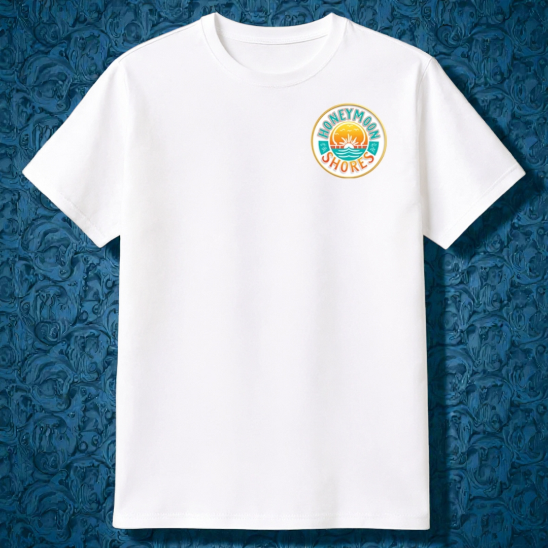 Honeymoon Shores Sunrise T-Shirt - Ormond Beach Florida