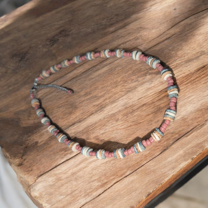 Dried Shell Necklace Trendy Surf Jewelry