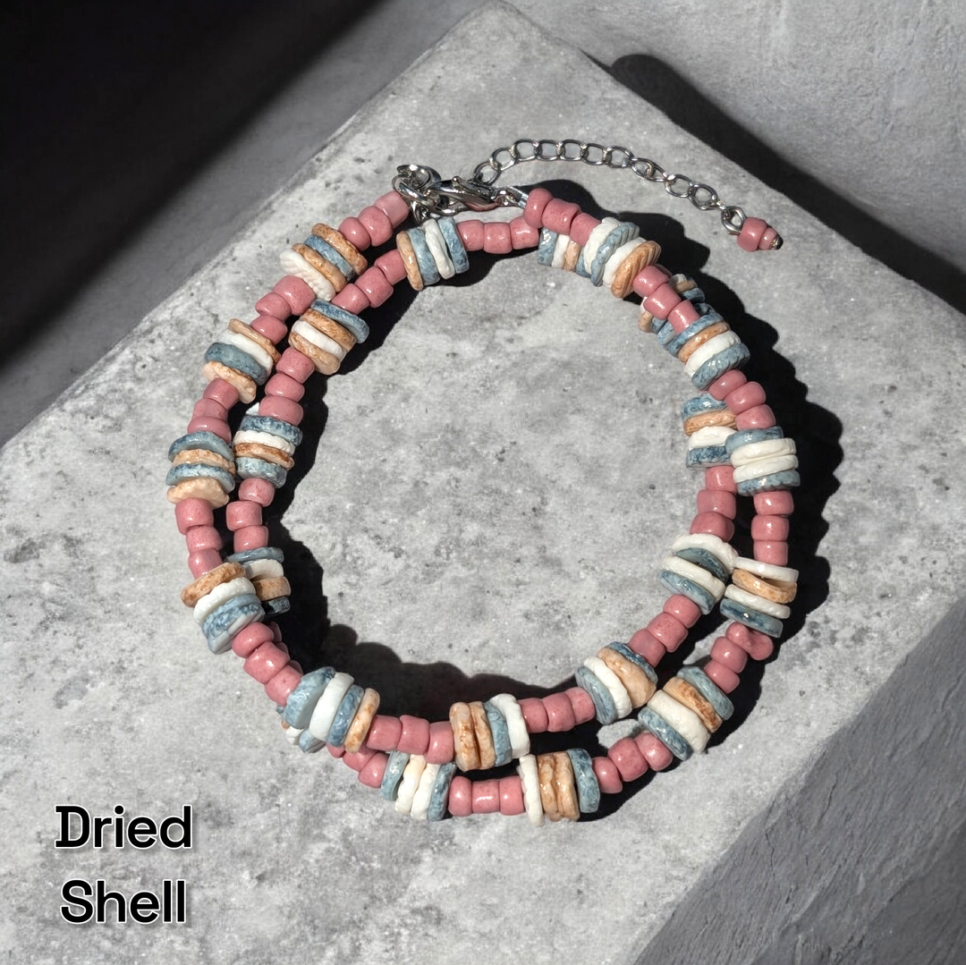 Dried Shell Necklace Trendy Surf Jewelry