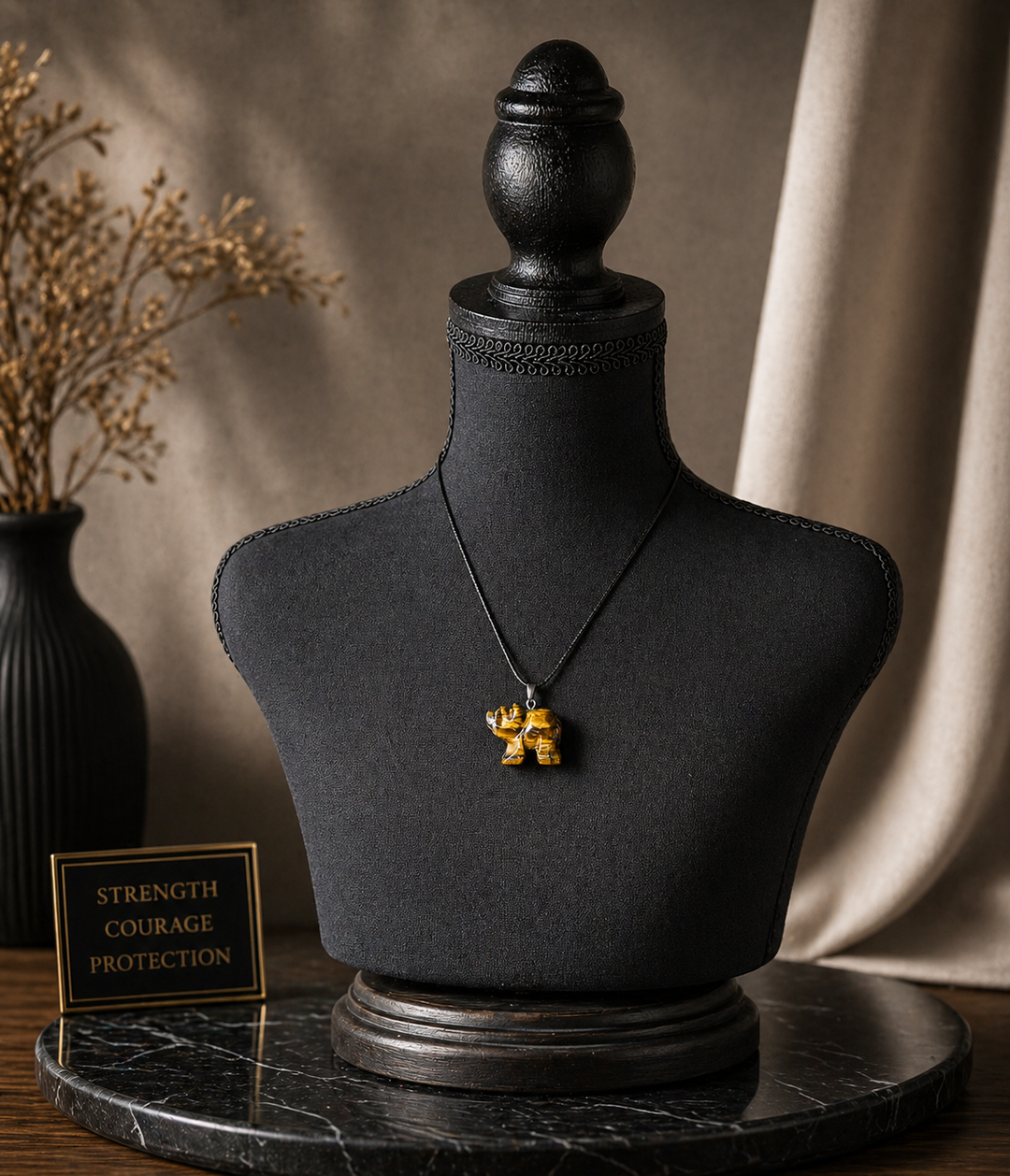 Gatlin Bear Necklace