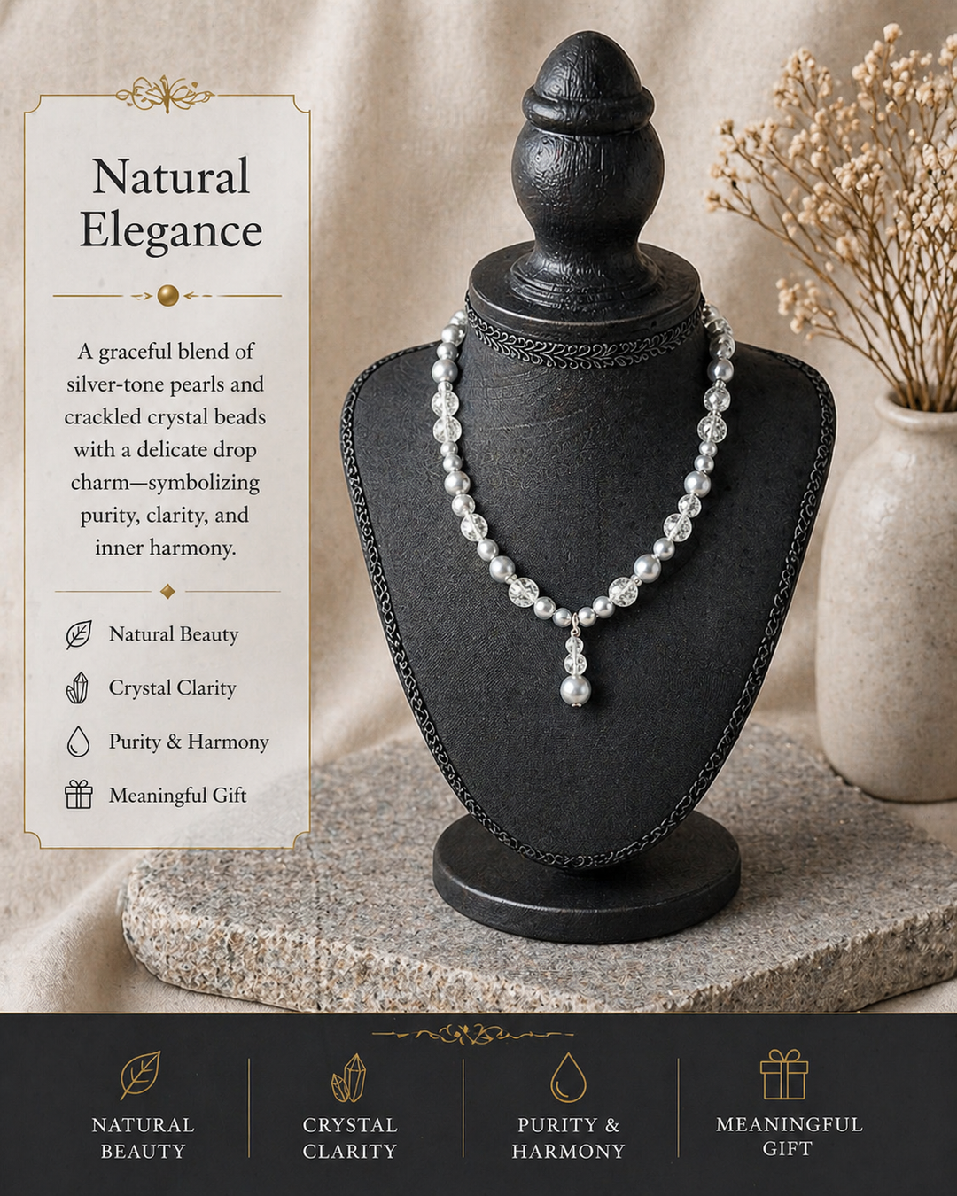 Regal Silver Necklace