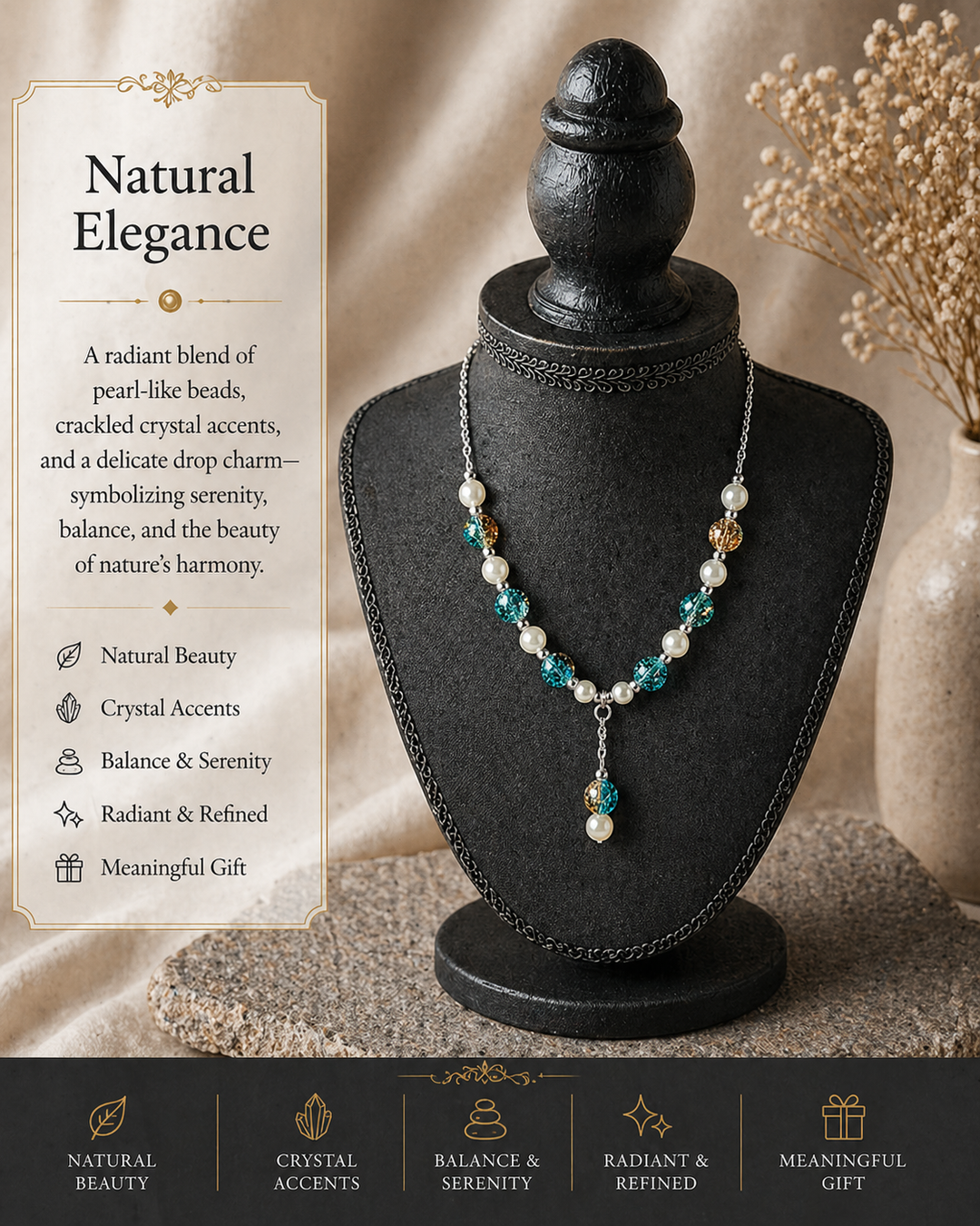 Glistening Ombre #2 Necklace