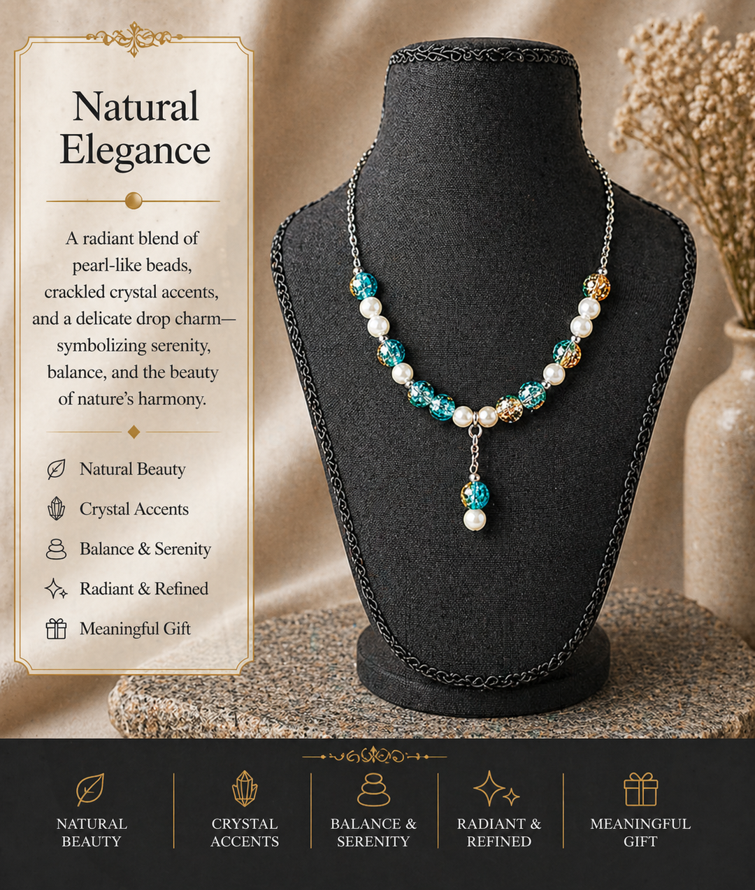 Glistening Ombre #1 Necklace