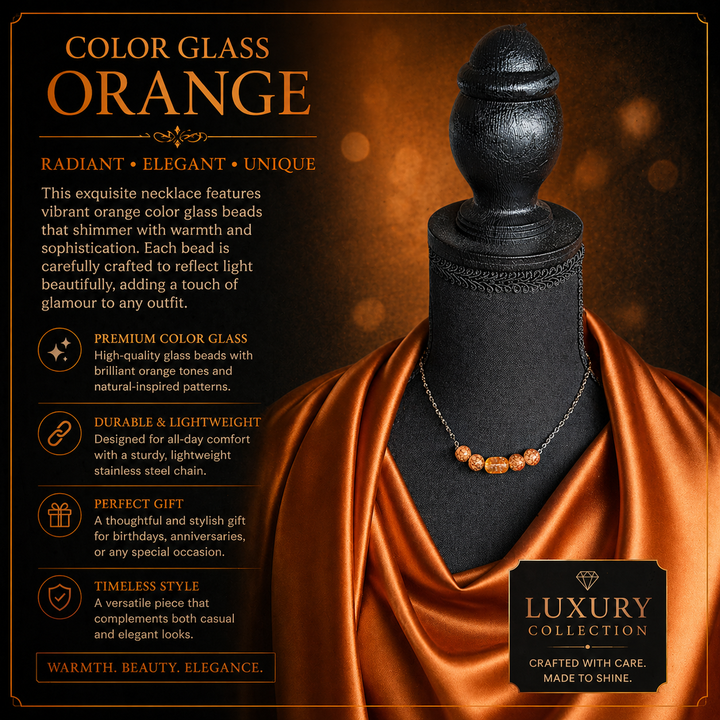 Red-Orange Necklace