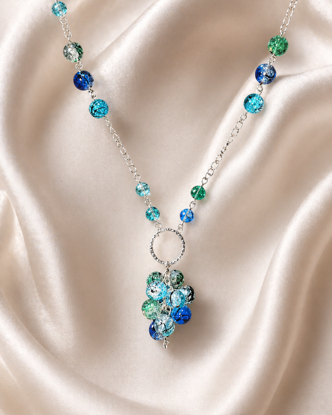 Fancy Peacock Necklace