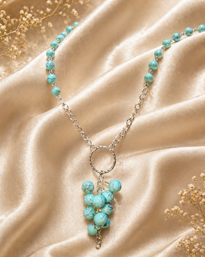 Celeste Aqua Necklace