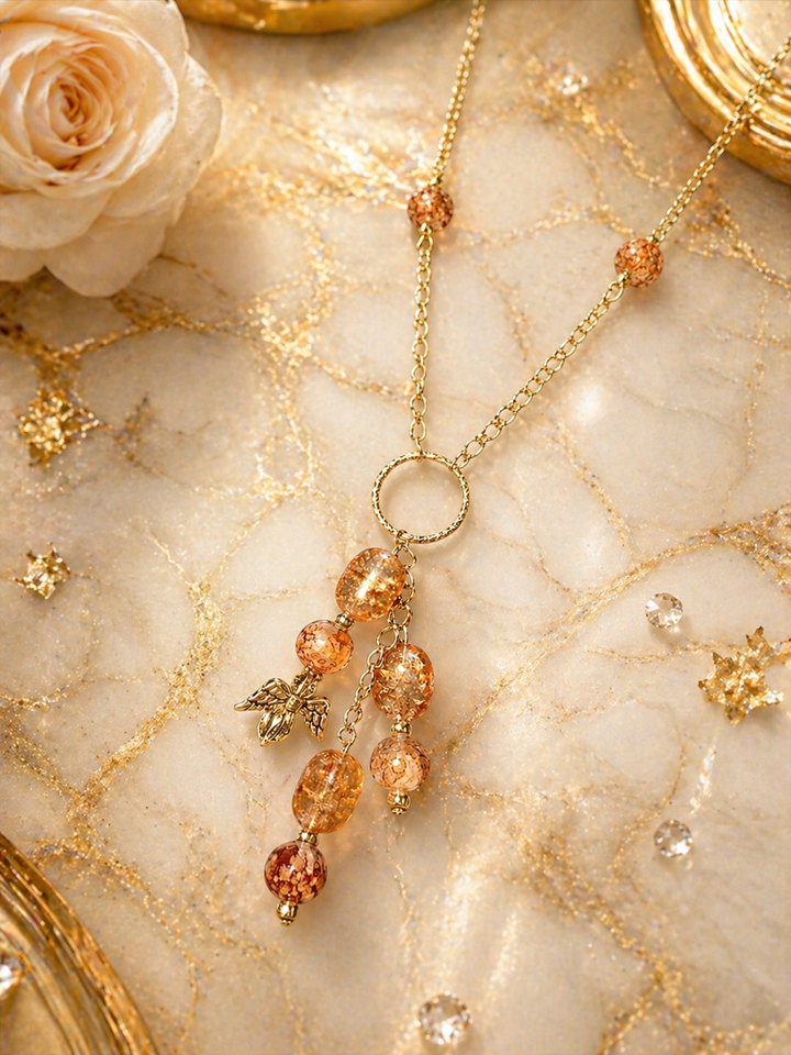 Mandarin Angel Necklace