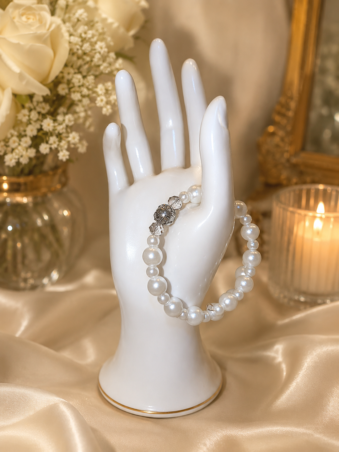 White Night Sky Bracelet