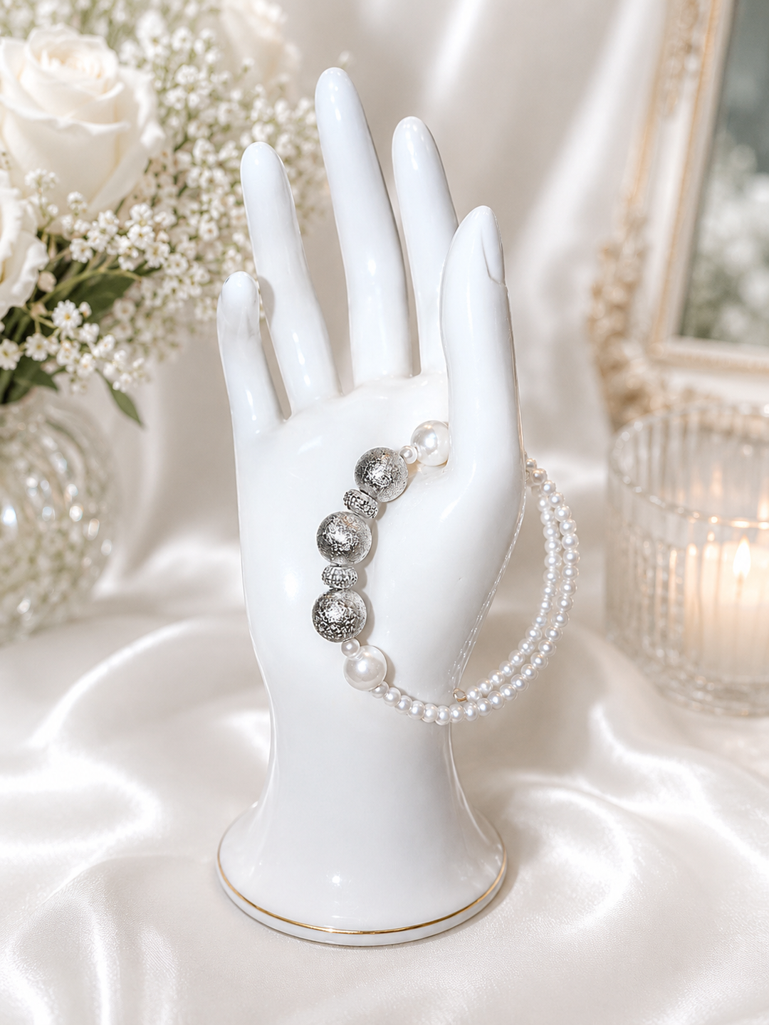 Metallic Silver #1 Bracelet