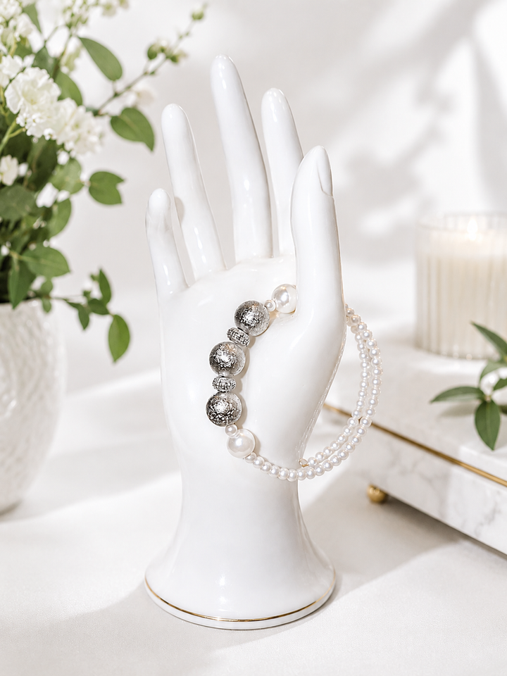 Metallic Silver #1 Bracelet