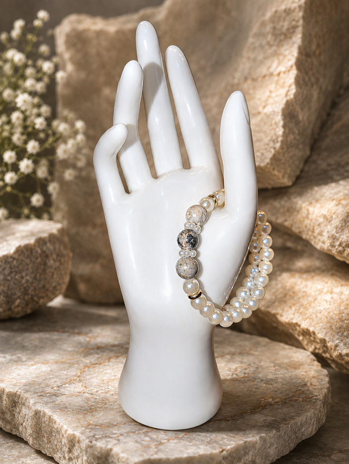 Grey Moon Bracelet