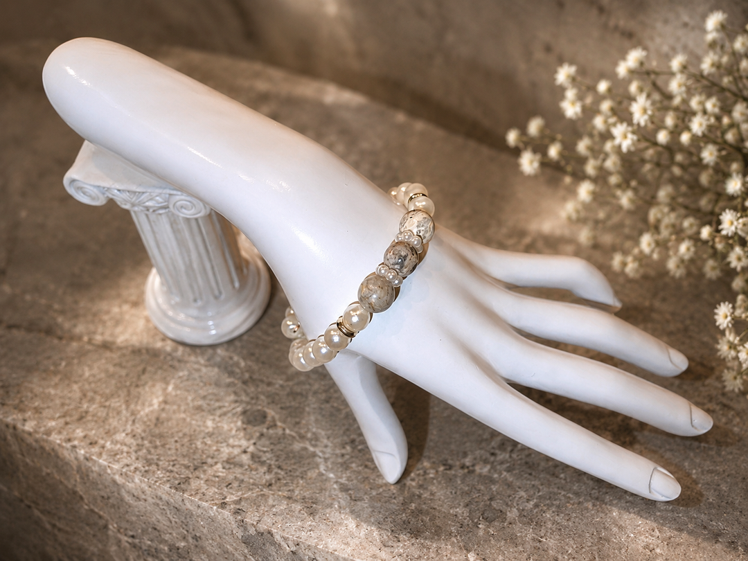 Grey Moon Bracelet