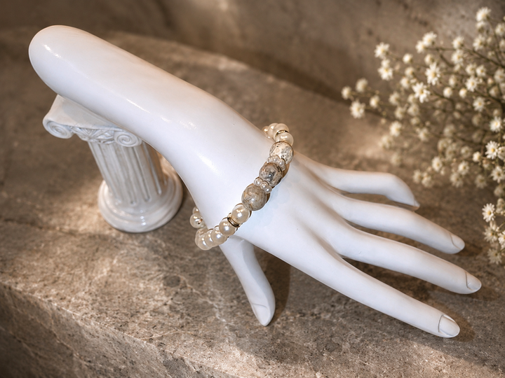 Grey Moon Bracelet